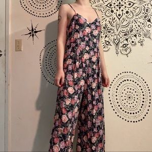 Vintage Floral Jumpsuit
